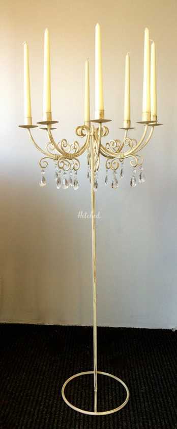 Floor Standing Candelabra Hire From Lavenders Weddings And