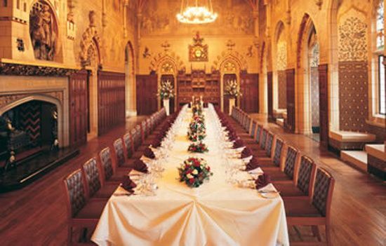 cardiff castle dining room