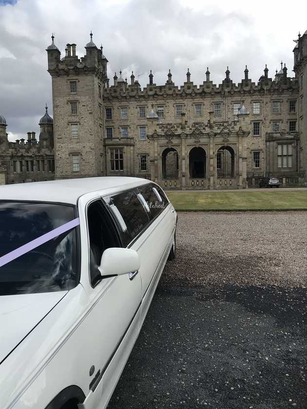 Castle Wedding From Scottish Borders Limousines Photo 12