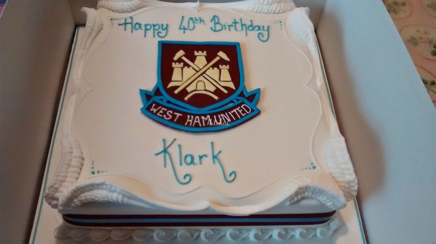West Ham United From The Maldon Cake Company Photo 6