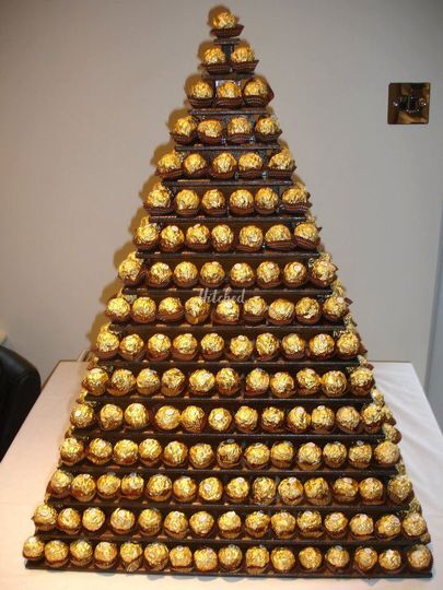 Пирамида конфет Ferrero Rocher